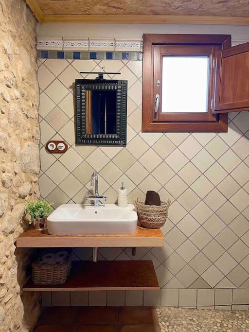 Casa Rural Cal Caseto Font-Rubi Esterno foto