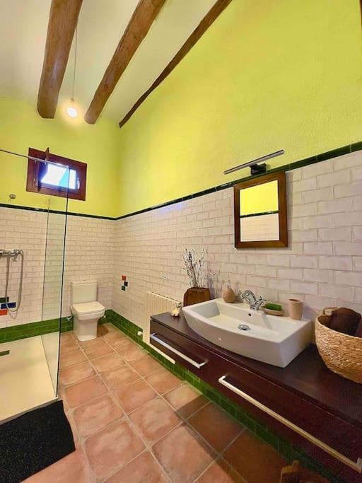 Casa Rural Cal Caseto Font-Rubi Esterno foto